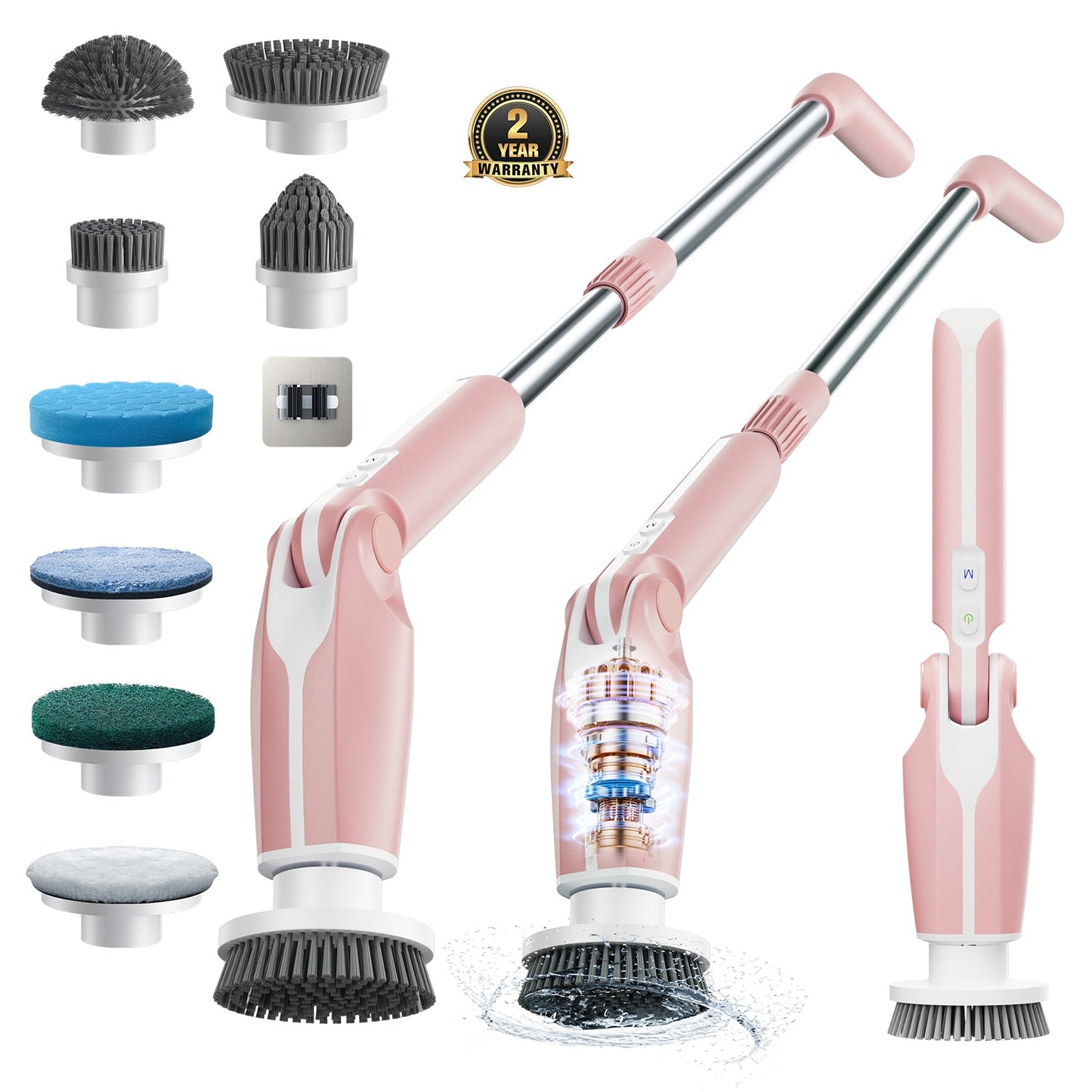 2026 Upgraded New Electric Spin Scrubber