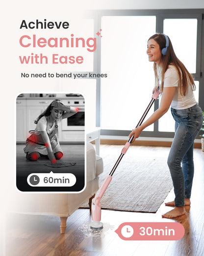 2026 Upgraded New Electric Spin Scrubber