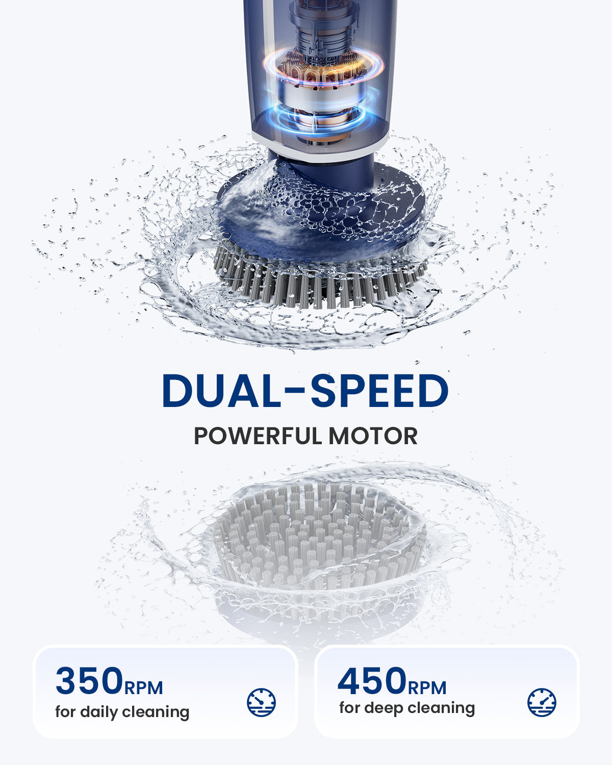 2026 Upgraded New Electric Spin Scrubber