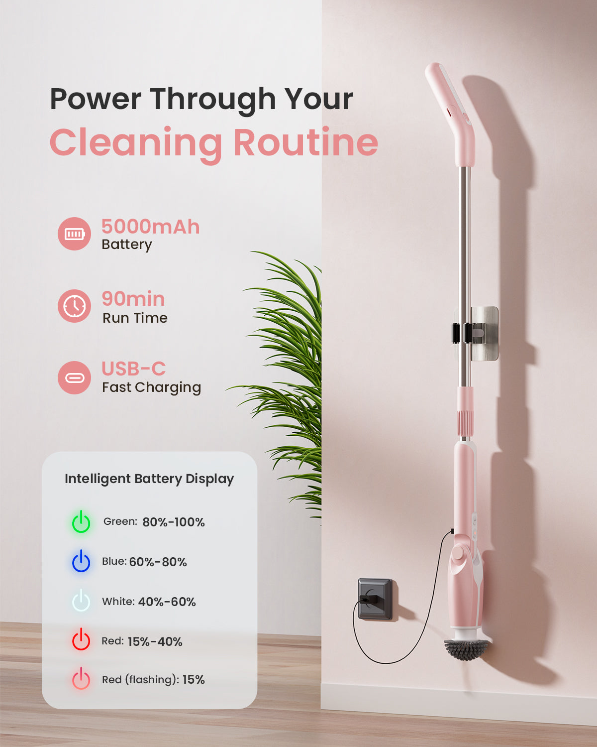 2026 Upgraded New Electric Spin Scrubber