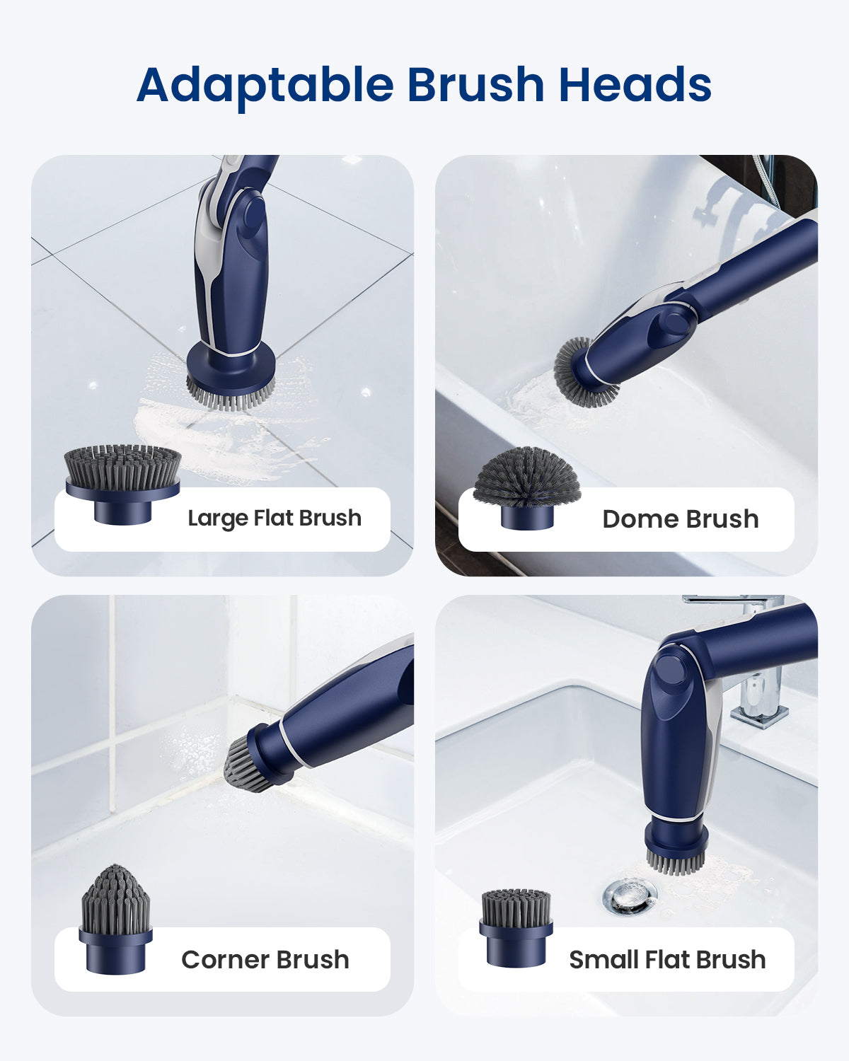 2026 Upgraded New Electric Spin Scrubber