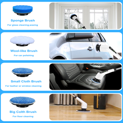 Electric Spin Scrubber with 360 Power Scrubber Dual Speed ANS-8050