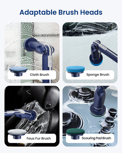 2026 Upgraded New Electric Spin Scrubber