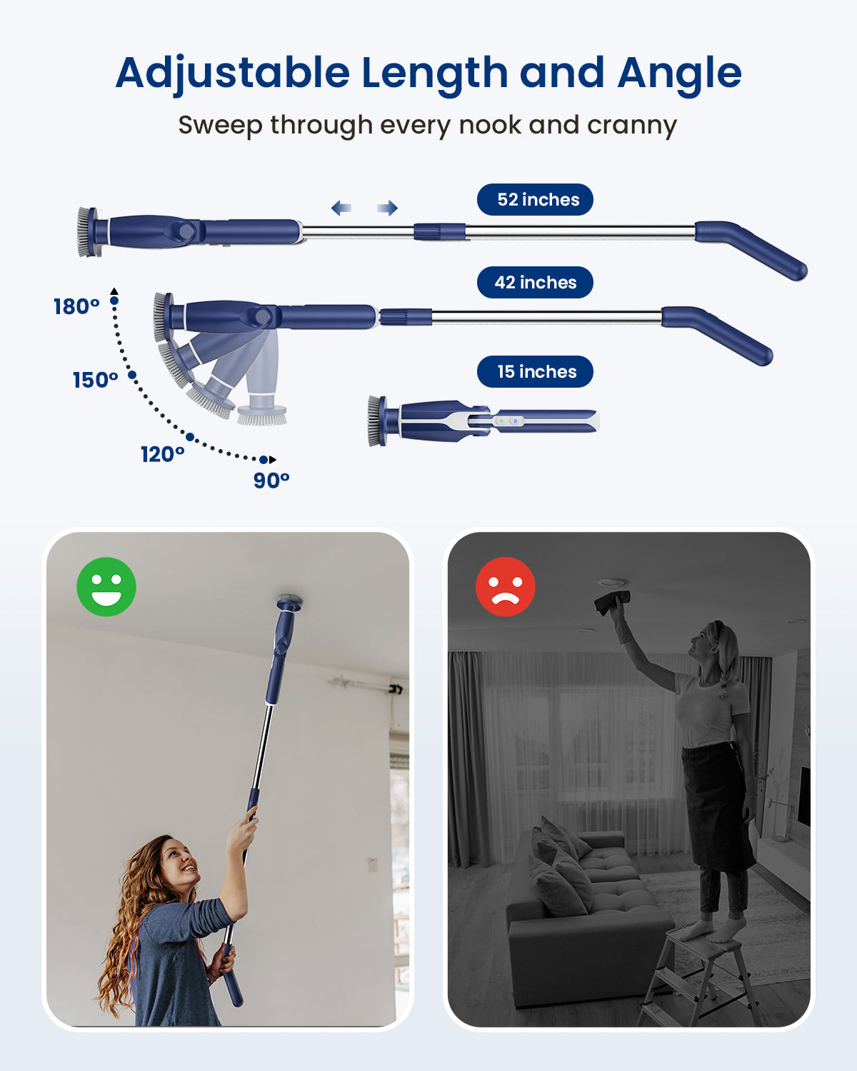 2026 Upgraded New Electric Spin Scrubber