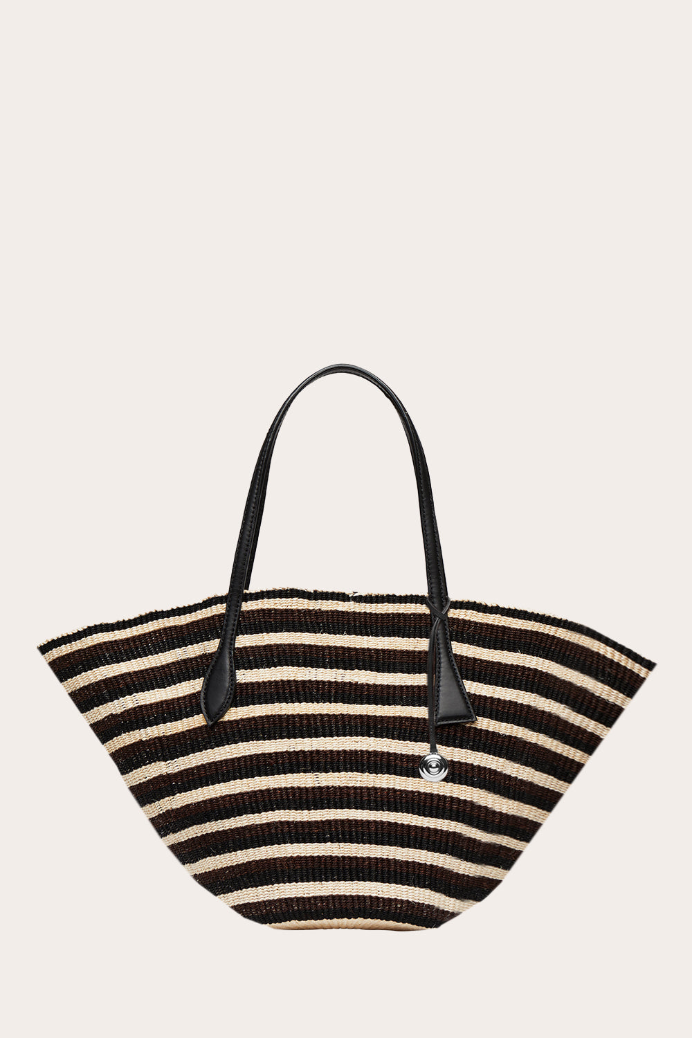 Sprout Basket Dark Multi Striped